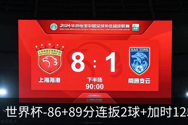 世界杯-86+89分连扳2球+加时125分点射 比利时极限3-2